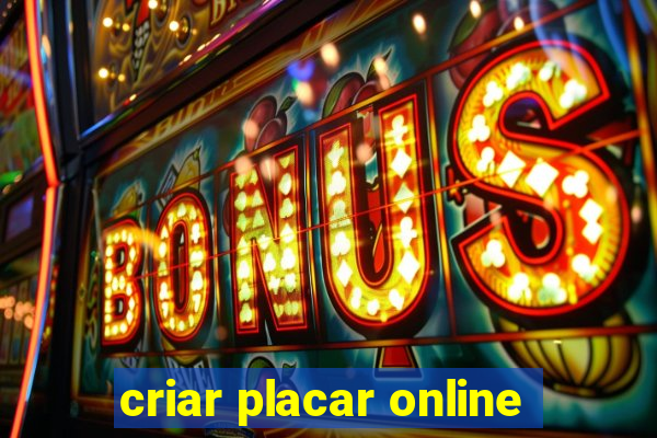 criar placar online